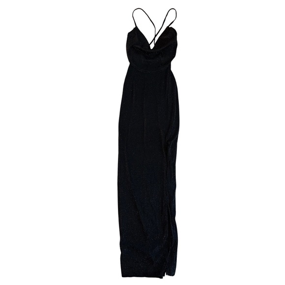 NOOKIE BLACK GOWN - Picture 3 of 6